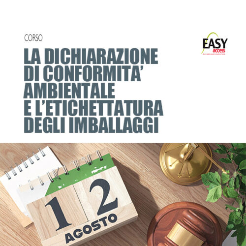 La Dichiarazione di Conformità ambientale e l'etichettatura degli imballaggi