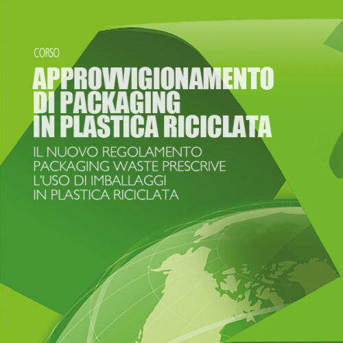 Approvvigionamento di packaging in plastica riciclata