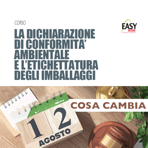 La Dichiarazione di Conformità ambientale e l'etichettatura degli imballaggi
