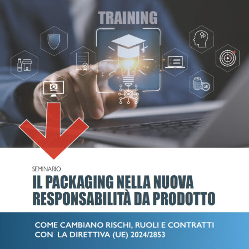 Il packaging nella nuova responsabilità da prodotto