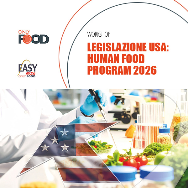 LEGISLAZIONE USA: HUMAN FOOD PROGRAM 2026