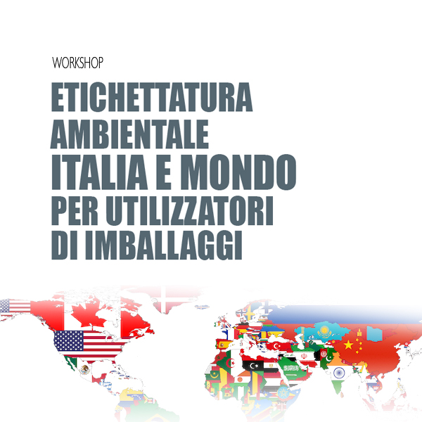 Etichettatura ambientale Italia e mondo per utilizzatori di imballaggi